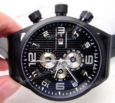 Porsche Chronograph All Black Men's Chronograph / Replica Watch